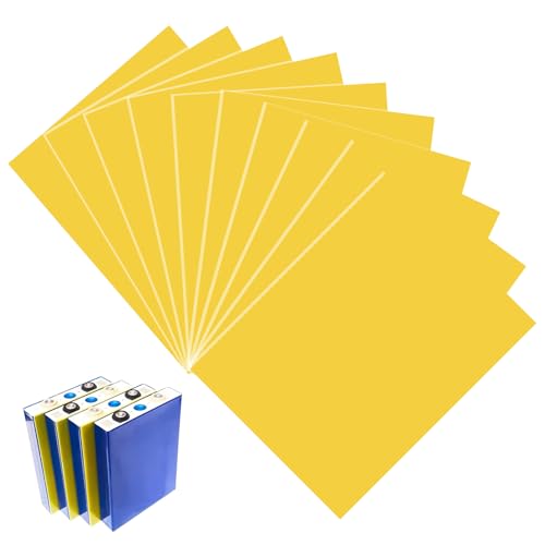 UOCAI 10 Stück Isolierplatten, Epoxy Board Isolierplatte, 3240 Isolierbrett für DIY-Batteriepacks Beständigkeit gegen Hohe und Niedrige Temperaturen（20.3cmx17.2cmx0.05cm） von UOCAI