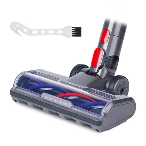 Ersatzbürstenkopf, kompatibel mit Dyson V7 V8 V10 V11 V15 Staubsauger-Bodendüse mit Frontbeleuchtung, kompatibel for Hartböden und Teppiche Ersatzbürstenkopf, kompatibel mit Dyson V7 V8 V10 V11 V15 Staubsauger-Bodendüse mit Frontbeleuchtung, kompatibel for Hartböden und Teppiche von UOCZZONMI