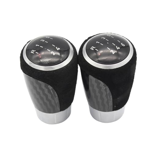 UOEMCRTB 5/6-Gang-Schaltknauf Für B&MW 1er 3er E81 E82 E87 E46 E90 E91 E92 E93(Pair,5 speed) von UOEMCRTB