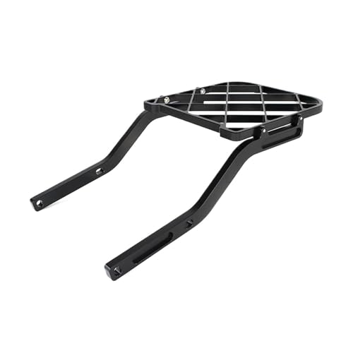 UOEMCRTB Gepäckträger Halterung Rückenlehne Regalhalter Motorradgepäckträger Halterung Für Grom 125 MSX125 2022 2023 2024 2025 Hinterradgepäckträger(Black) von UOEMCRTB