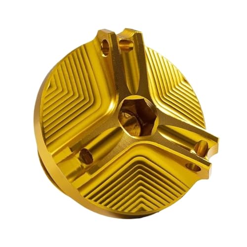 UOEMCRTB Motoröldeckelschraube Tankdeckel Schutzteile Für CB650R CB400 CB500X CB500F CB300R CB190R CB650F CB1000R CB1100 Motorrad Tankdeckel(Gold) von UOEMCRTB