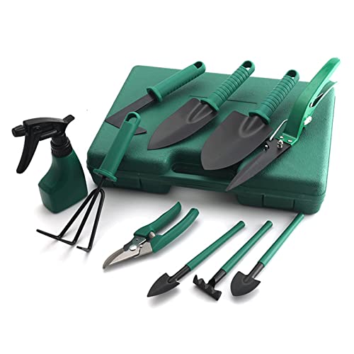 10 Pcs Garten Werkzeuge Set Heavy Duty Edelstahl Garten Hand Werkzeug mit Griff Handschuhe Garten Hand Werkzeuge mit Tragen Fall für Digging Weeding 10 Pcs Garten Werkzeuge Set Heavy Duty Edelstahl Garten Hand Werkzeug mit Griff Handschuhe Garten Hand Werkzeuge mit Tragen Fall für Digging Weeding von UOHUFIDABFD