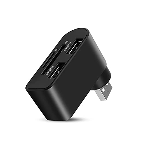 USB Hub 2.0 SD TF Kartenleser Splitter Power Interface USB Kartenleser für Computer Laptop PC von UOHUFIDABFD