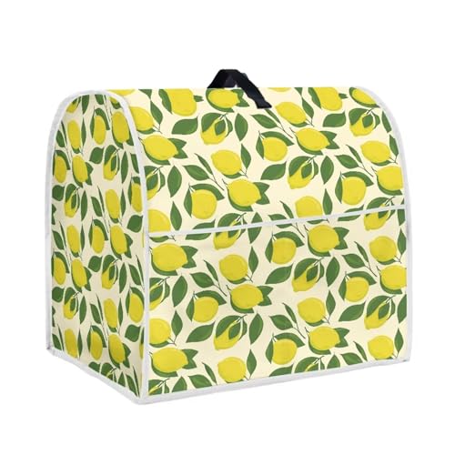UOIMAG Lemon Küchenständer Mixer Abdeckung Stoff Küchenhelfer Mixer Staubschutz Kompatibel mit 6-8 Quart Standmixer von UOIMAG