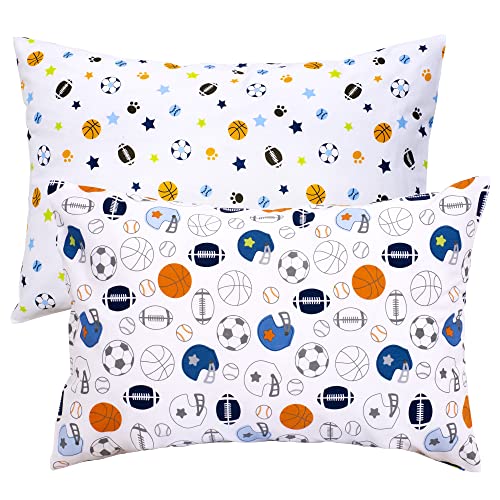 UOMNY Kissenbezug mit Sportmotiv für Kleinkinder, Jungen, Standard-Fußball-Druck, 33 x 45,7 cm, Basketball, Kinderzimmer, Bettwäsche, Reise-Kissenbezug, Fußball, Kleinkinder-Kissenbezug UOMNY Kissenbezug mit Sportmotiv für Kleinkinder, Jungen, Standard-Fußball-Druck, 33 x 45,7 cm, Basketball, Kinderzimmer, Bettwäsche, Reise-Kissenbezug, Fußball, Kleinkinder-Kissenbezug von UOMNY