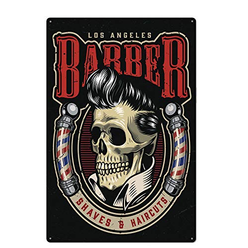 UOOPAI Barber Shaves and Haircuts Vintage Metallschild, Kunstposter Retro Home Wandschild Dekor UOOPAI Barber Shaves and Haircuts Vintage Metallschild, Kunstposter Retro Home Wandschild Dekor von UOOPAI