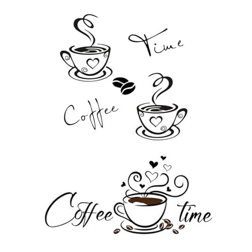 2 Sets Von Wandaufklebern Mit Kaffee-Themen, Kreative Und Interessante Aufkleber, Wanddekorationen, Geeignet Für Küchen, Cafés Und Restaurants. 2 Sets Von Wandaufklebern Mit Kaffee-Themen, Kreative Und Interessante Aufkleber, Wanddekorationen, Geeignet Für Küchen, Cafés Und Restaurants. von UOPJDD