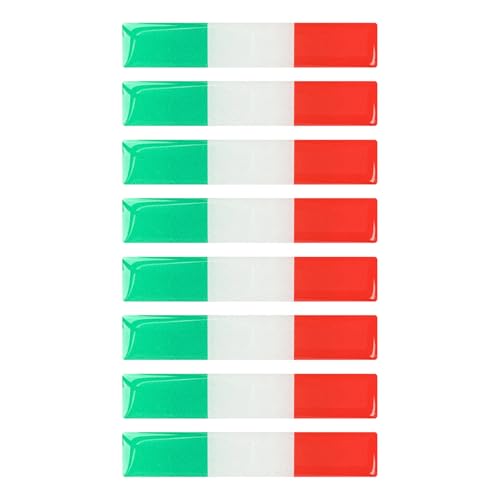 8 Stücke Italienischer Flaggenaufkleber, Party -Souvenirs, wasserdichte Aufkleber, Können Autos, Helme Und Computer Dekorieren. 8 Stücke Italienischer Flaggenaufkleber, Party -Souvenirs, wasserdichte Aufkleber, Können Autos, Helme Und Computer Dekorieren. von UOPJDD