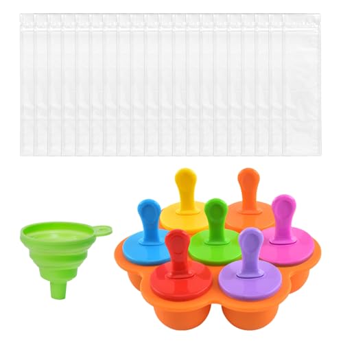 UOPJDD 1 Stück Kinder EIS Am Stiel Und 20 Stück EIS Am Stiel, Silikonformen, EIS Am Stiel -Herstellung, Küchenwerkzeuge. UOPJDD 1 Stück Kinder EIS Am Stiel Und 20 Stück EIS Am Stiel, Silikonformen, EIS Am Stiel -Herstellung, Küchenwerkzeuge. von UOPJDD
