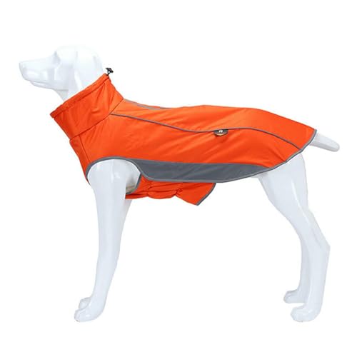 UOSIA Grauer Wintermantel Reflektierende wasserdichte Whippet-Jacke Verstellbare, mit Fleece gefütterte Winterkleidung für mittelgroße bis große Hunde UOSIA Grauer Wintermantel Reflektierende wasserdichte Whippet-Jacke Verstellbare, mit Fleece gefütterte Winterkleidung für mittelgroße bis große Hunde von UOSIA