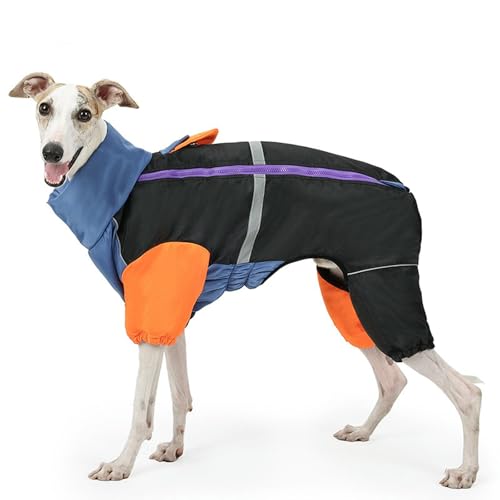 UOSIA Kaltes Wetter Hundejacke Winter Warme Vollkörper Whippet Hundemantel Mit Reißverschluss Reflektierende Verstellbare Haustier Schneejacke Für Kleine Mittlere Große Hunde UOSIA Kaltes Wetter Hundejacke Winter Warme Vollkörper Whippet Hundemantel Mit Reißverschluss Reflektierende Verstellbare Haustier Schneejacke Für Kleine Mittlere Große Hunde von UOSIA
