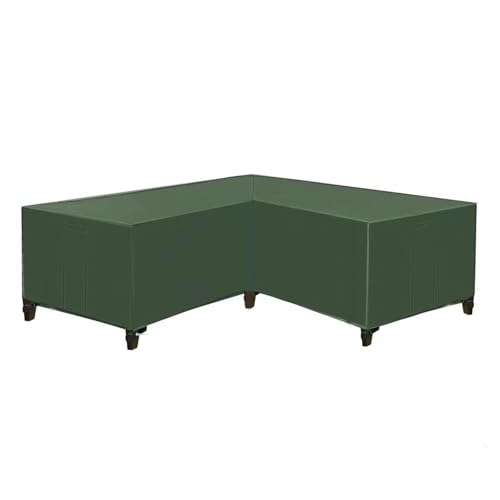 UOSIA Patio L-Förmige Schnittsofa Abdeckungen Wasserdicht 420D Heavy Duty Oxford Stoff Outdoor Ecke Sofa Abdeckung Mit Luftbelüftung Winddichte Gartenmöbel Abdeckung von UOSIA