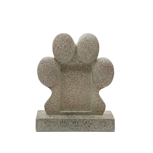 UOSIA Pet Memorial Stones mit Wasserdichten Foto Hund oder Katze Grab Marker in Rasen und Garten, Hund Memorial Grabstein Geschenk von UOSIA
