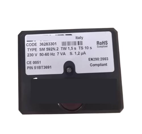 Combustion Controller SM592N.2, Multi-Stage Burner Management for Oil/Gas Boilers von UOUOBEAR