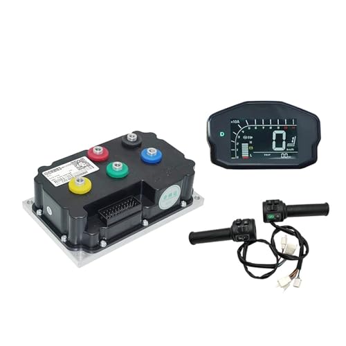 UOUOBEAR Elektrischer Fahrrad-Controller 350A 5000W 72V Far-Driver ND72530 BLDC Programmierbarer Controller mit ONE-LIN DKD-Display und T08-Gasgriff for E-Bike UOUOBEAR Elektrischer Fahrrad-Controller 350A 5000W 72V Far-Driver ND72530 BLDC Programmierbarer Controller mit ONE-LIN DKD-Display und T08-Gasgriff for E-Bike von UOUOBEAR