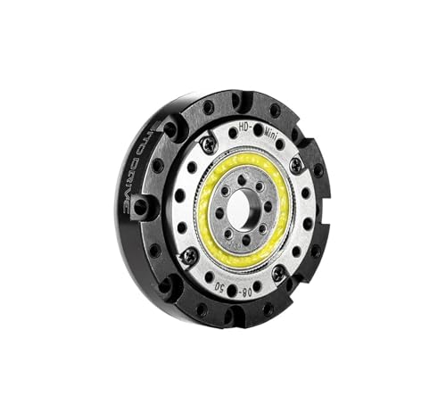 UOUOBEAR Harmonic Drive HD08 Micro Harmonic Gearbox Nema 14 17 Motor Reduction Ratio 40mm for Small Robotics(100) von UOUOBEAR