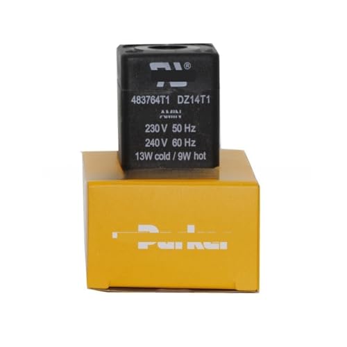 UOUOBEAR Magnetventilspule 483764T1 DZ14T1 230V 50HZ 240V 60HZ 13W Kalt/9W Heiß von UOUOBEAR