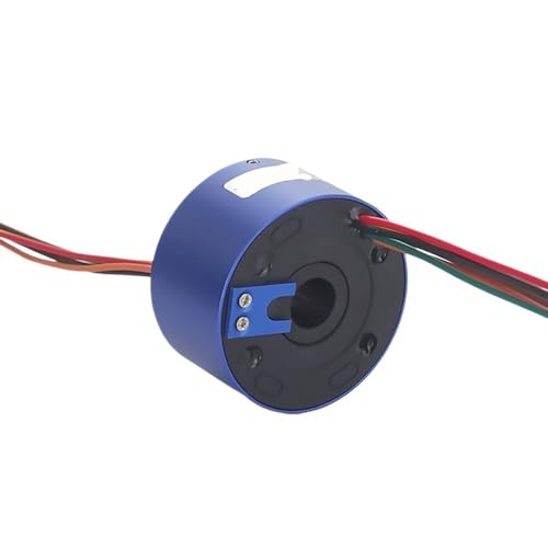 Schleifringe Durchgangsloch-Schleifring 12,7 mm6 Schaltung 10 A Elektrischer Schleifring Elektrischer Ring Kollektorring Leitfähiger Ring Elektrisch von UOUOBEAR