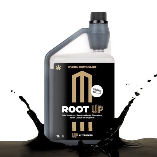 UP NUTRIENTS Bio Wurzelstimulator Root Up 1 L | Wurzeldünger | Grow Dünger | Organischer Flüssig | Wurzelwachstum Wurzelaktivator Wurzelhormon | Aktivator-Dünger, robust, groß und fest von UP NUTRIENTS