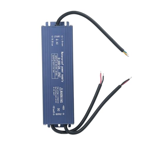 24V LED -Treiber IP67 Proof Grade Konstante Spannungstransformatoranschluss für LED -Streifenleuchte, Outdoor Stromversorgungsfahrer für Lightbox Signboard (200W) von UPALDHOU