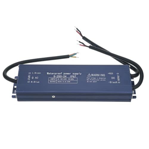 24V LED -Treiber IP67 Proof Grade Konstante Spannungstransformatoranschluss für LED -Streifenleuchte, Outdoor Stromversorgungsfahrer für Lightbox Signboard (250W) von UPALDHOU