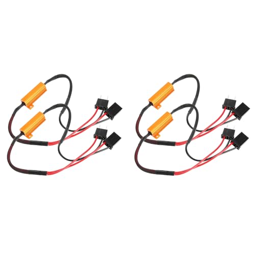 4 Stück Lastwiderstand-Decoder, Auto-LED-Decoder für H7-Scheinwerfer, Anti-Hyper-Blitz, kein Fehler, Lastwiderstand-Verkabelung 4 Stück Lastwiderstand-Decoder, Auto-LED-Decoder für H7-Scheinwerfer, Anti-Hyper-Blitz, kein Fehler, Lastwiderstand-Verkabelung von UPALDHOU