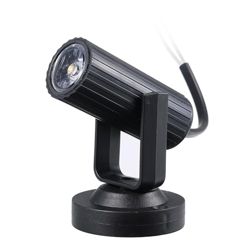LED -Spot -Bühnenlichter, 1W Mini Beam Lighting Bunte Wechsellicht Bühnenbeleuchtung Leuchte Tragbar für Home Party Decoration Deco DJ Show Bar Pub Club Konzert mit (Rot) von UPALDHOU