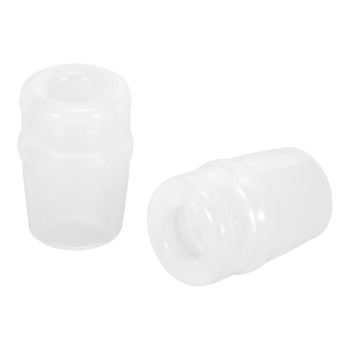 UPALDHOU 2 PCs Hydratationspaketventildüse Flexible und Sicheres Ersatzzubehör für Radfahrer und Athleten Silikon-Bissventil Mundstück 11-13 G/0,3-0,4 Unzen (White) von UPALDHOU