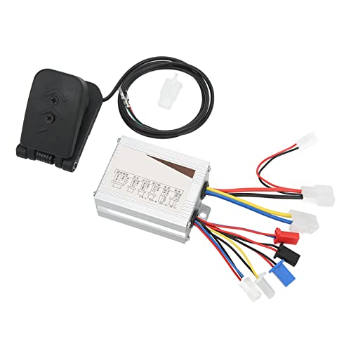 UPALDHOU 24 V 500W Gebürstete Geschwindigkeit Controller Kit Pinsel Motor Speed ​​Controller Gebürsteten Motor mit Drosselklappenpedal für Elektrofahrradroller von UPALDHOU