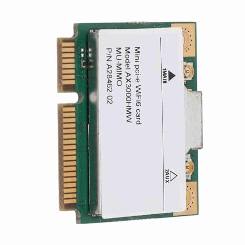 UPALDHOU 3000 Mbit/S PCIe Wireless Modul Card 2.4G 5GHz -Netzwerkkarte für, Laptops Nicht Unterstütztes Plug and Play UPALDHOU 3000 Mbit/S PCIe Wireless Modul Card 2.4G 5GHz -Netzwerkkarte für, Laptops Nicht Unterstütztes Plug and Play von UPALDHOU