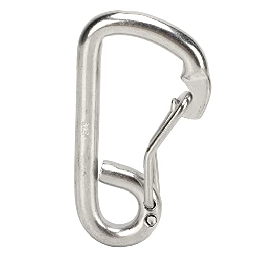 UPALDHOU 316 Edelstahl Spring Snap Hooks Marine Grade mit Biegedesign für Tauchgeräte BCD -Gewichtsgürtel von UPALDHOU