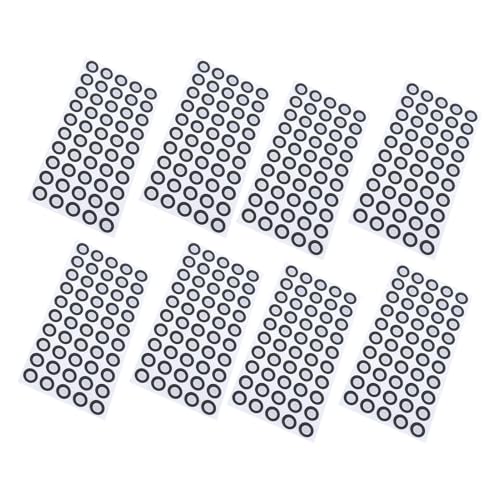 UPALDHOU 500 PCs Advanced Technology 3D Scanmarker Set Hell Reflective Film Adhäsive Folien für Metrologieanwendungen von UPALDHOU
