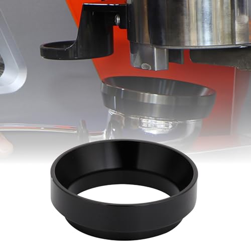UPALDHOU 58-mm-Aluminium-Präzisionskaffee-Dosierungsring-Trichter für Handgefertigte Kaffee, Leichten und Tragbaren Austausch für den Hersteller, Ideal Zur Reduzierung von Pulververschwendung (BLACK) von UPALDHOU