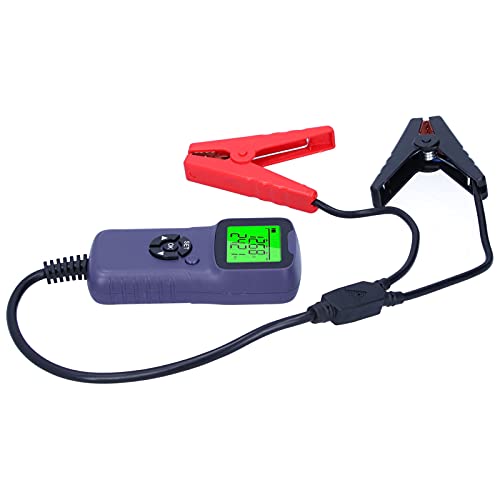 UPALDHOU Advanced Auto -batterijTestEtest Genauige Batterie -Belastungssystemanalysator für Automobiltest Auto Diagnose Tools für 12 V Tester (PURPLE) von UPALDHOU