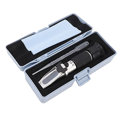 UPALDHOU AntiFries Refraktometer Tragbares Schnelles Vorlesungs -Handheld -Tester für Auto Batterie Flüssigkeitspropylenglykol Ethylenglykol Gefrierpunktdetektor von UPALDHOU