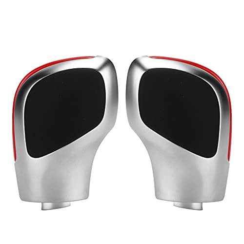 UPALDHOU Auto-Getriebekopfverkleidung, Schaltknauf-Seitenabdeckung, Verkleidungsdekoration, Ersatz für B6 B7-Automatikgetriebe (A (rot)) von UPALDHOU