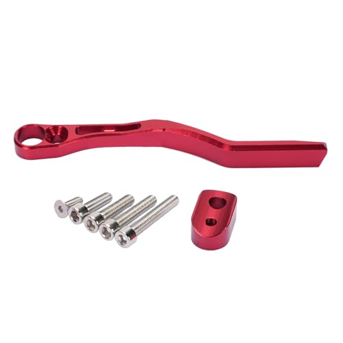 UPALDHOU Bike -Kettenfänger Aluminium -Legierungs Rennrad Bike Chain Guide Drop Catcher Verhindert Kettentropfen Verbesserte Stabilität Einfache Installation mit Modernem Design Zum Radfahren (Rot) von UPALDHOU