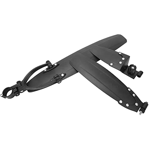 UPALDHOU Bike Mubguard Mountain Bicycle Schnellfreisetzung Vorderer Rückenschlamm Guards High Hardness Material Easy Installation Multi-Einstellung für 25,4 Mm Bis 34,9 Mm Sitzrohrdurchmesser von UPALDHOU