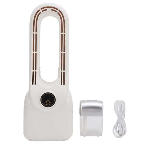 UPALDHOU Blattloser Lüfter, Bladeless Tischlüfter mit Nebel -Luftbefeuchter Abs 6 -Geschwindigkeit Ruhig Blatteless Kühlung USB -Schreibtisch -Lüfter mit Farbenfrohen Lichtern für Home UPALDHOU Blattloser Lüfter, Bladeless Tischlüfter mit Nebel -Luftbefeuchter Abs 6 -Geschwindigkeit Ruhig Blatteless Kühlung USB -Schreibtisch -Lüfter mit Farbenfrohen Lichtern für Home von UPALDHOU