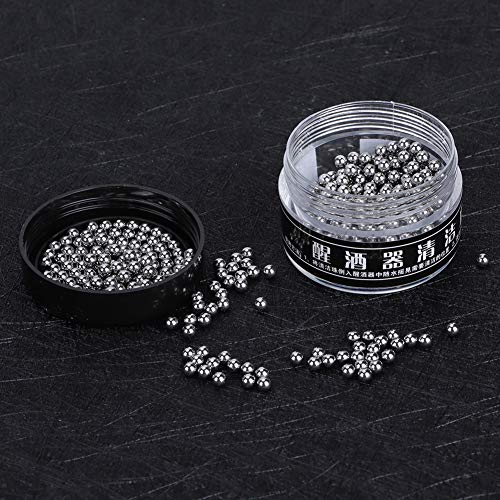 UPALDHOU Dekanter Edelstahlkugeln Effiziente 3 Mm Flaschenperlen für Küchenwerkzeuge von UPALDHOU