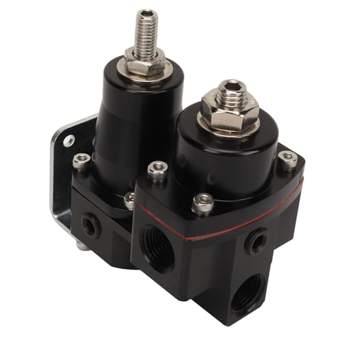 UPALDHOU Dual Stufe Kraftstoffdruckregler Einstellbarer Kraftstoffregler Automobilbrennstoffsteuerung mit 3/8 -Zoll -NPT Einlass für EFI zu Vergaserumwandlung UPALDHOU Dual Stufe Kraftstoffdruckregler Einstellbarer Kraftstoffregler Automobilbrennstoffsteuerung mit 3/8 -Zoll -NPT Einlass für EFI zu Vergaserumwandlung von UPALDHOU