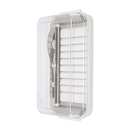 UPALDHOU Edelstahlbutterschneider -Konontainer für Kühlschrank mit Scharfen Schneider für Küchenbedarf (#1) von UPALDHOU