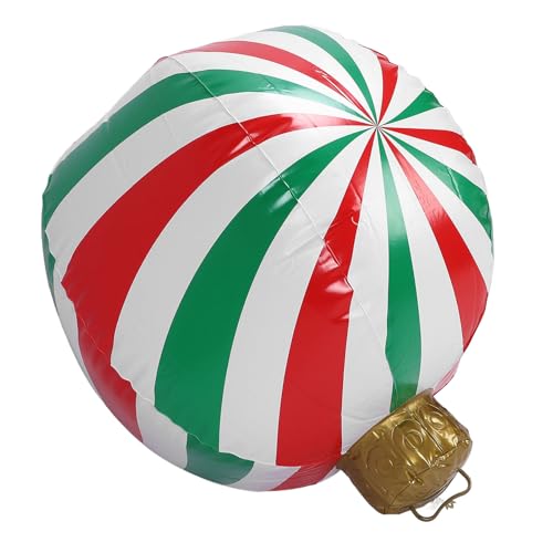 UPALDHOU Einzigartiges Design, PVC -Outdoor -Ornamentendekorationskugel, Aufblasbare Weihnachtskugel mit Heller und Verspielter Farbe, Vielseitiges Dekor Lightwight und Tragbar, Geeignet für (Modell UPALDHOU Einzigartiges Design, PVC -Outdoor -Ornamentendekorationskugel, Aufblasbare Weihnachtskugel mit Heller und Verspielter Farbe, Vielseitiges Dekor Lightwight und Tragbar, Geeignet für (Modell von UPALDHOU