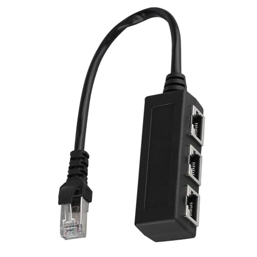 UPALDHOU Ethernet Connecter -Splitter mit Goldenem Kern für die Verstärkung der Signalübertragung von UPALDHOU
