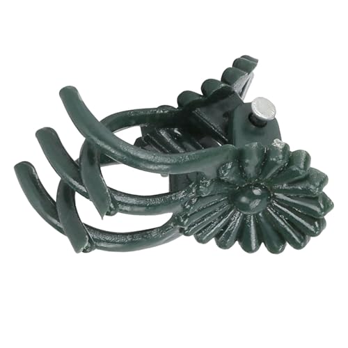 UPALDHOU Gartenpflanze Klemme/Halter Orchideenstamme Fixieren von Stützclips Nachhaltiges Werkzeug für Blumenmarkt Pflanzanlagen (Green) von UPALDHOU