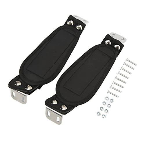 UPALDHOU Haltbarer Bergboard -Fußbandhalter mit Verstellbarer Enge, Sorgt für EIN Sicheres Gleitlebnis, Geeignet für Kiteboarder, Nylon/Metallmaterial, 2 Träger Inbegriffen UPALDHOU Haltbarer Bergboard -Fußbandhalter mit Verstellbarer Enge, Sorgt für EIN Sicheres Gleitlebnis, Geeignet für Kiteboarder, Nylon/Metallmaterial, 2 Träger Inbegriffen von UPALDHOU