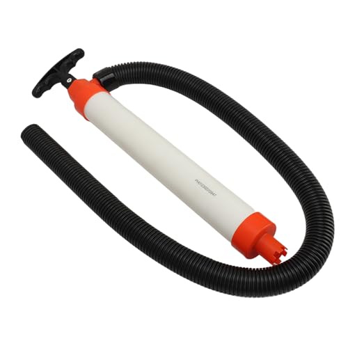 UPALDHOU Handheld-Bilgenpumpe mit Schlauch, Benutzerfreundlichem Handbuch für Schnellboote, Tragbar und Zuverlässig für Boote (WHITE) von UPALDHOU