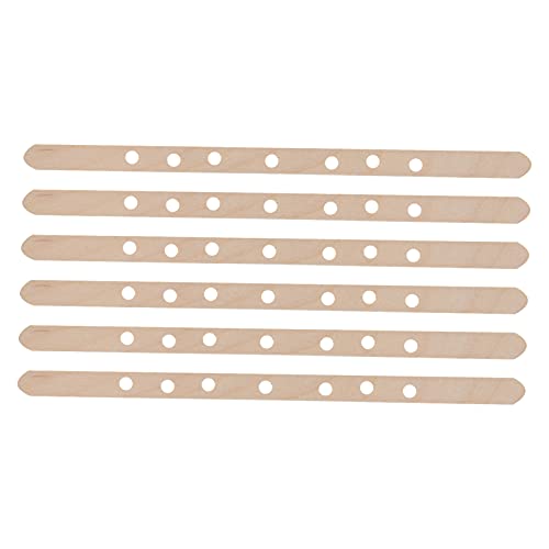 UPALDHOU Handy Birkenwachs -Kernhalter für die Kerzenproduktion (180 * 10mm7 Löcher) von UPALDHOU
