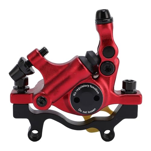 UPALDHOU Hydraulische Bremsen Hydraulikscheibenbremsbremssattel Hydraulikbremssystem für M365 Pro mit Leichter Bremskraft Leichter Ansprechendes Gefühl Ausgezeichnete Kompatibilität (Rot) von UPALDHOU