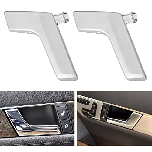 UPALDHOU Innentürgriff Reparaturkit-Türgriff Ersatz für Innen-Türgriff Kompatibel mit C-Klasse 09-16 GLK 08-15 Direkter OE-Ersatz Silber ABS UPALDHOU Innentürgriff Reparaturkit-Türgriff Ersatz für Innen-Türgriff Kompatibel mit C-Klasse 09-16 GLK 08-15 Direkter OE-Ersatz Silber ABS von UPALDHOU